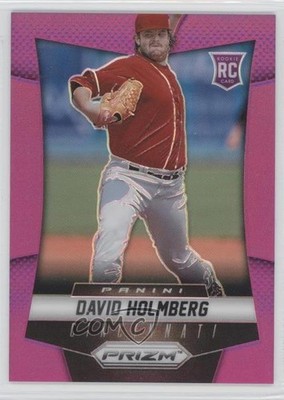 2014 Panini Prizm Purple Prizm 83/99 David Holmberg #196 Rookie RC e8d