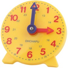 Lerntafel Uhr Lernspiel Uhr Zeitunterricht Kinder Uhr Lernuhr Plastik