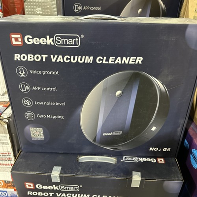 #ad Geek Smart Robot Vacuum Cleaner G6 Plus Ultra Thin 1800Pa Strong Suction Auto... $79.00