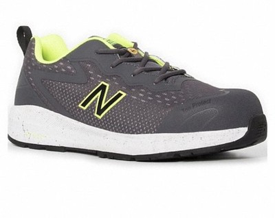 New Balance Logic Men 12 Composite Toe Athletic Shoe Work Sneaker Gray Lime $189