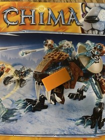 LEGO LEGENDS OF CHIMA: Sir Fangar's Sabre-Tooth Walker (70143) (Missing 1 Piece)