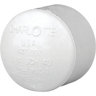 #ad Charlotte Pipe 3 4 In. Schedule 40 Pressure Slip PVC Cap PVC 02116 0800HA Pack $19.13