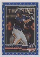2023 Panini USA Baseball Stars & Stripes Blue Prizm 7/75 Jack Hurley #71 07qr