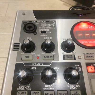 Roland SP-555 Sampler Performance Effects Tested Japan W/Box, AC