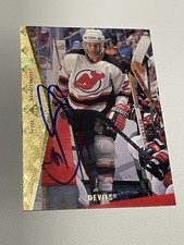 Scott Niedermayer Signed Card UD Upper Deck JSA COA IP Auto NJ Devils a