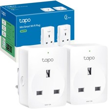 Tapo P100 2er Pack Smart Plug, WLAN Stecker, App Fernbedienung, Alexa Stecker, Voic...