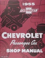 Beste 1955 Chevrolet Reparaturwerkstatt-Handbuch 150 210 Bel Air Del Ray Nomad