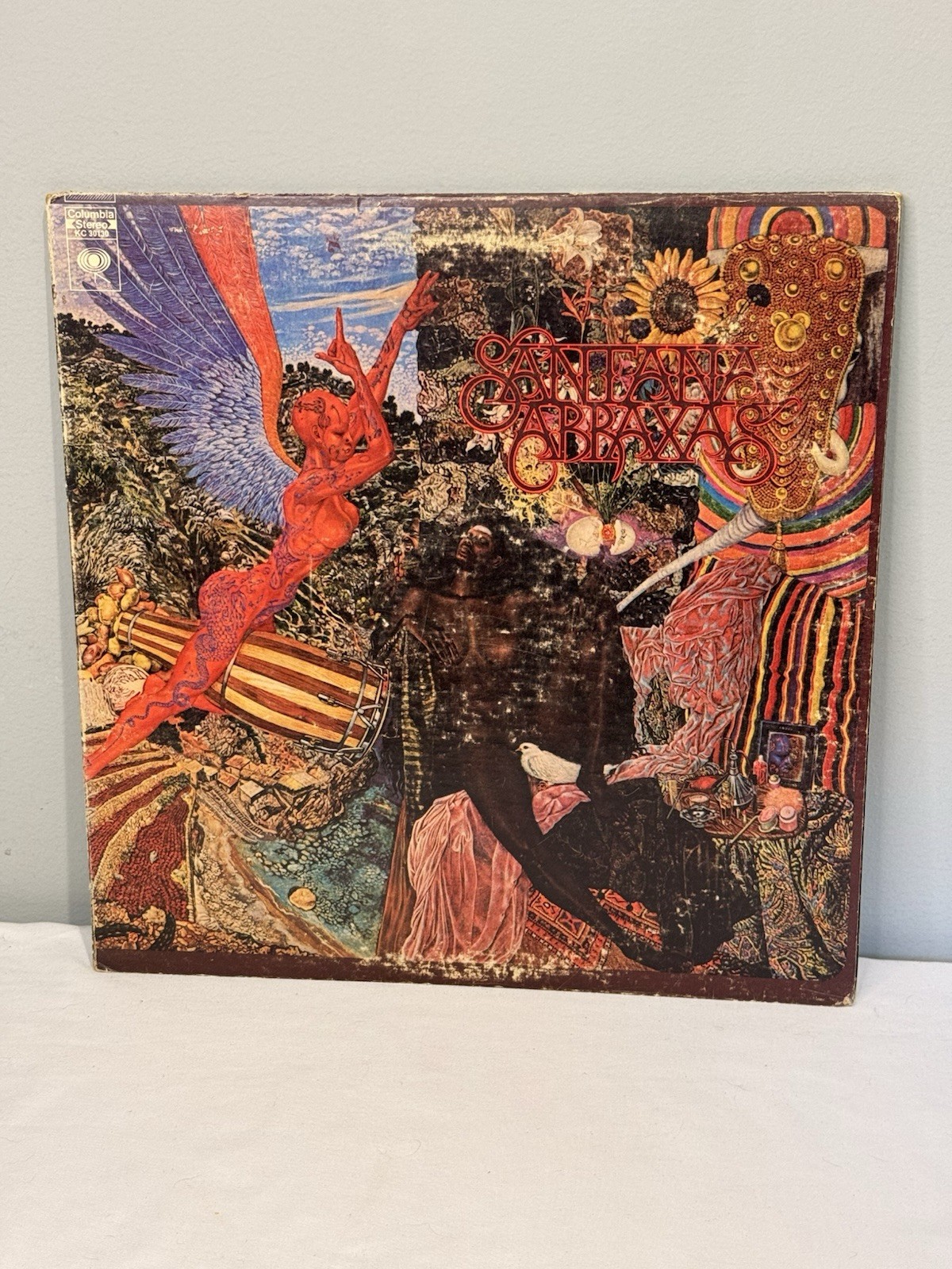 Santana - Abraxas Vinyl LP Gatefold 1970  Columbia Records No Poster VG