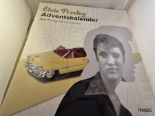 1953 Franzis 55120 Advent Calendar Elvis Presley Cadillac Eldorado - Yellow 1/37