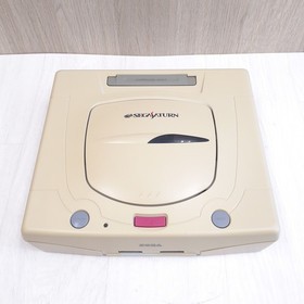 Sega Saturn White Console with 8 games & 2 controllers Japan System NTSC-J