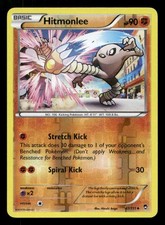 Hitmonlee Reverse Holofoil XY - Furious Fists 47/111 LP Pokemon