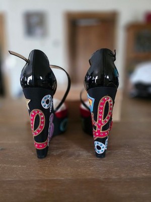 Christian Louboutin Loubi Zeppa 20th Anniversary Letter Platform