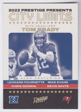 2022 Panini Prestige Tom Brady City Limits #CL-10 Buccaneers Patriots