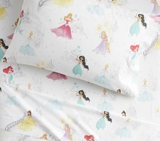 Best Seller Disney Princess Castles Organic Toddler Bed Sheet Set