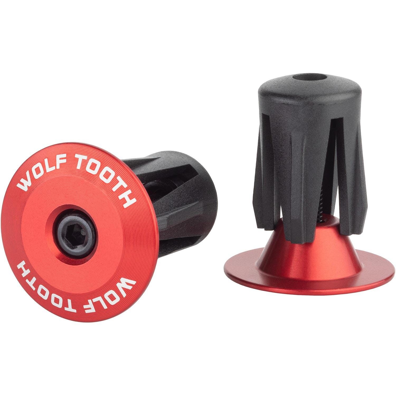 Wolf Tooth Alloy Bar End Plugs Red One Size 8890₽