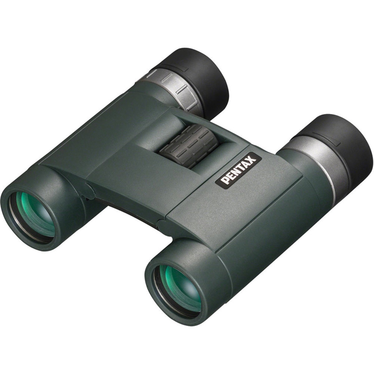 Бинокль Pentax 8x25 AD Series Roof Prism, угол обзора 5,5 градусов, зеленый