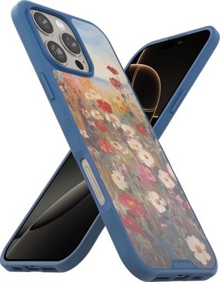iPhone 16 Pro Max Magnetic Case Wildflower Fields MagSafe Smartish Lightweight