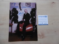 Jean-Paul Gaultier "fashion designer" autograph scetch signed 20x30 cm photo ACOA