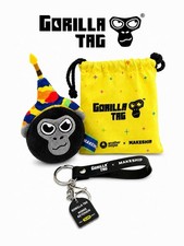 Gorilla Tag Makeship Monke Plush Keychain Set w/ Lanyard Bag Key Ring