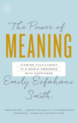 The Power of Meaning : Finding Fulfillment in a World Obsessed wi