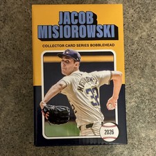 Milwaukee Brewers 2026 Jacob Misiorowski Collector Series Bobblehead