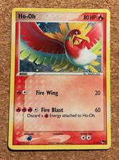 Ho-Oh 1/17 POP Series 5 Holo Rare Pokemon Card 2007 MP