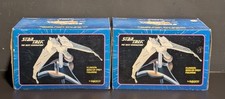 Lot of 2 Star Trek The Next Generation Klingon Bird Of Prey Figurine Enesco 1993