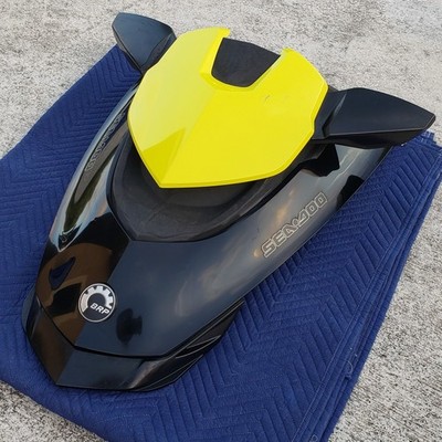2012 Sea-Doo SEADOO RXTX RXT 260 215 COMPLETE Hood Front Cover Mirrors 269501706