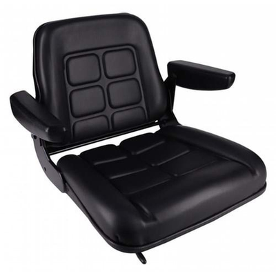 #ad Low Back Seat Black Vinyl Fits Clark Replaces S830801 HYC $224.32