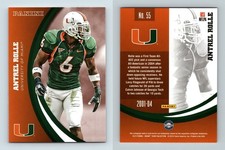 Antrel Rolle #55 Miami Hurricanes Collegiate 2015 Panini Trading Card