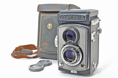Yashica-A Yashikor 80mm F3.5 TLR Medium format [Excellent+++,Overhauled] #7762
