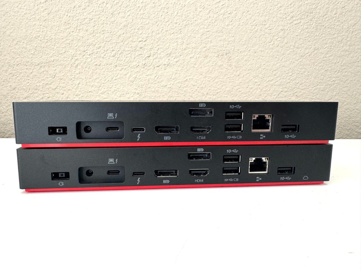 Lenovo ThinkPad Thunderbolt 4 Dock 40B00135US DK2131 w/ HDMI + 2