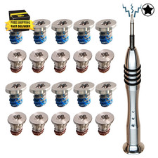 2 Sets Replacement Screws with Screwdriver for Macbook Pro 13 or 15 Inch Retina