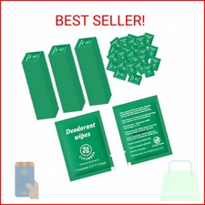 Travel Deodorant Wipes Individually Wrapped,Body Wipes to Clean Skin for Women M