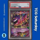 2014 POKEMON XY PHANTOM FORCES #035/119 M GENGAR EX PSA 1
