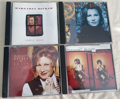 #ad Margaret Becker CD Lot Simple House Soul Grace Falling Forward Christian Sparrow $17.99