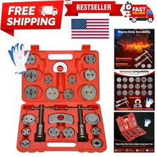 24pc Professional Disc Brake Caliper Compressor Tool Set for Efficient Repairs
