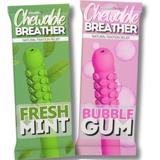 Health Chews Quit Vaping Aid   Fresh Mint  Bubble Gum Aromatherapy Puffer
