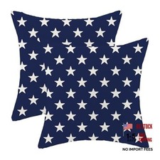 4th of July Pillow Covers 18 x 18 Inch Set 18" x 18" Pack of 2 4th of July-01