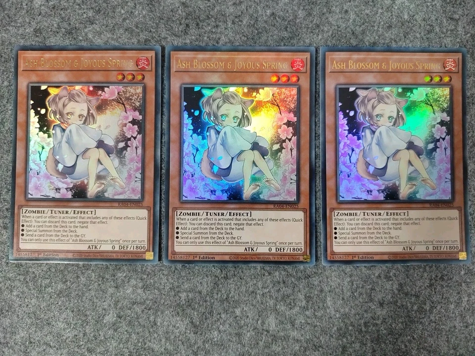 ASH BLOSSOM & JOYOUS SPRING - RA04-EN025 Ultra Rare / 1st Edition Near Mint - Bild 2 von 2