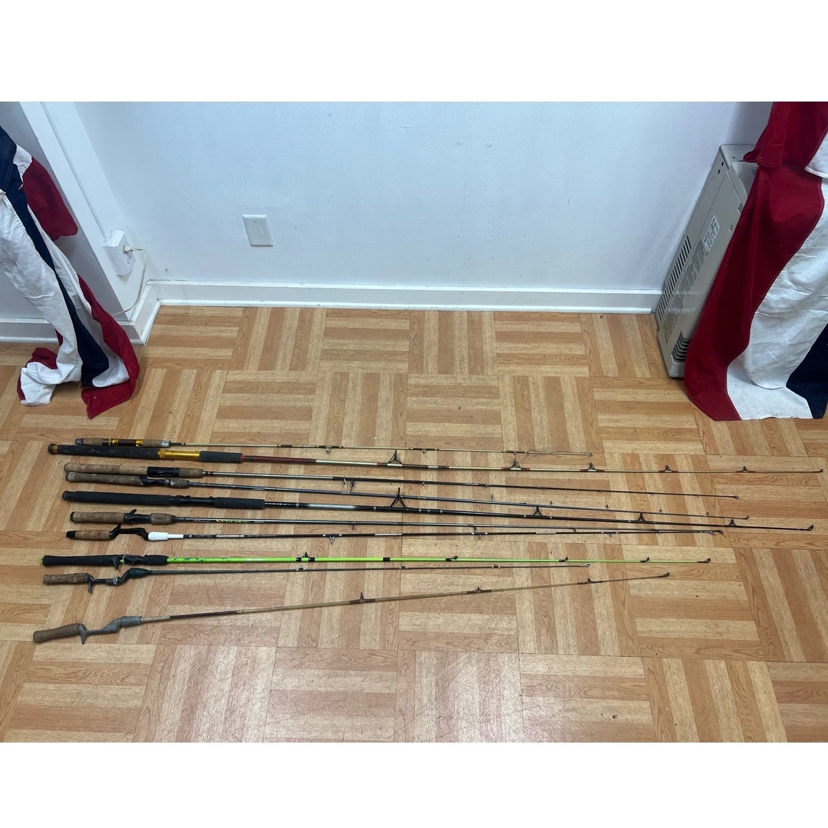 Zebco Vintage Fishing Rods Fiberglass Shaft/Blank Just Listed 2026