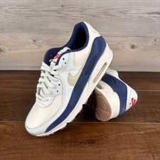 Size 9 - Nike Air Max 90 Leather Blue Void for sale online 