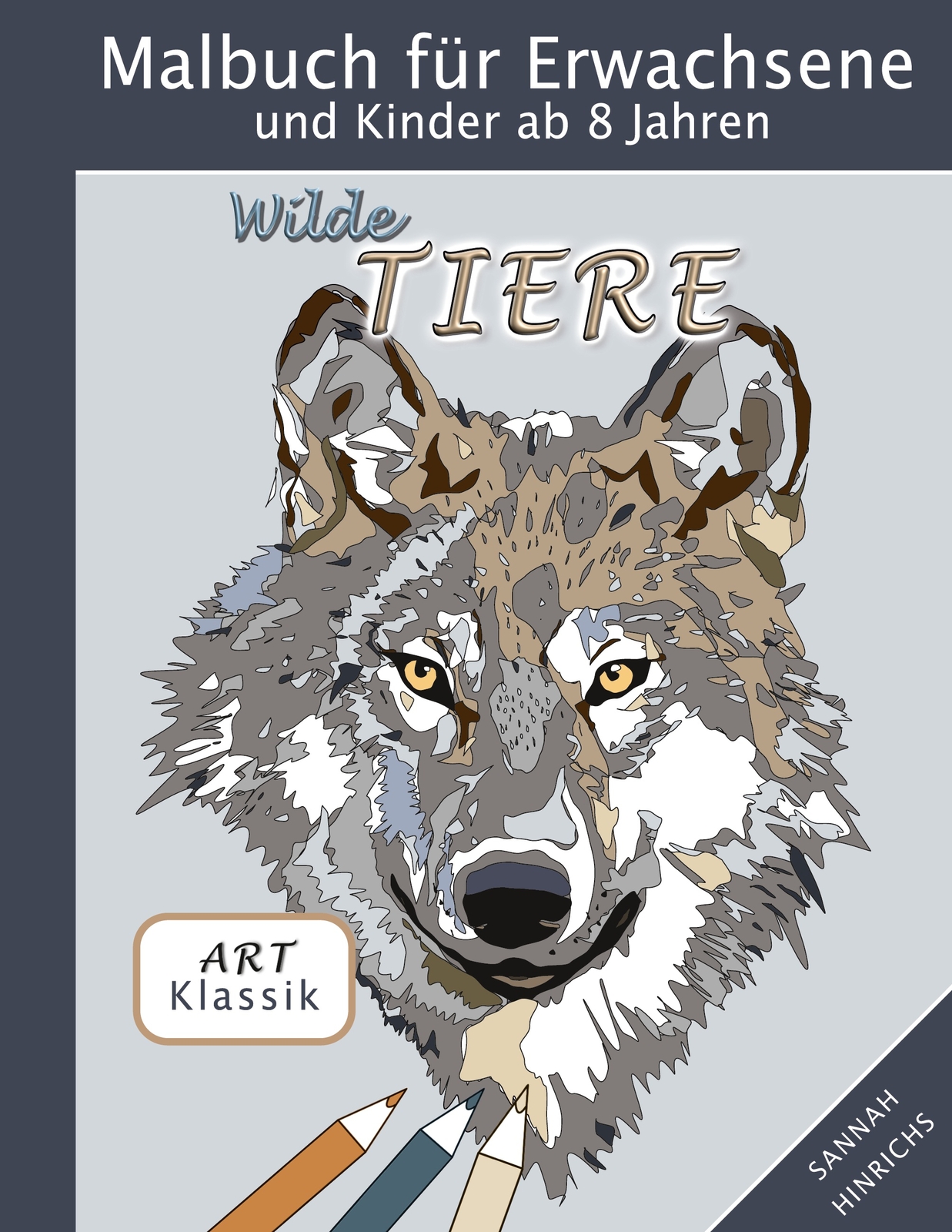 Thumbnail - Klassik Art Malbuch Für Erwachsene Und Kinder Ab 8 Jahren - Wilde