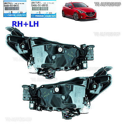 Front Projector Head Lamp Mazda 2 Mazda2 4-5Dr Sedan Hatchback 15