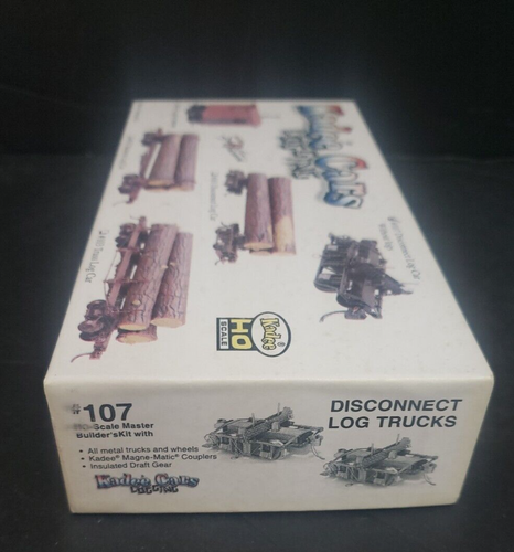Kadee Quality 107 Disconnect Log Car Trucks LOGS Kit HO M171 - Picture 4 of 4