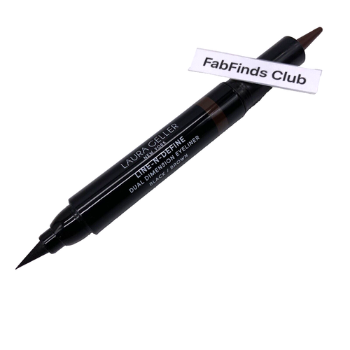 Laura Geller Line-n-Define Dual Dimension Eyeliner Black & Brown - Picture 2 of 11