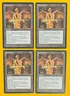 MTG ZELYON SWORD (x4) Fallen Empires (OldManMTG 010-532)