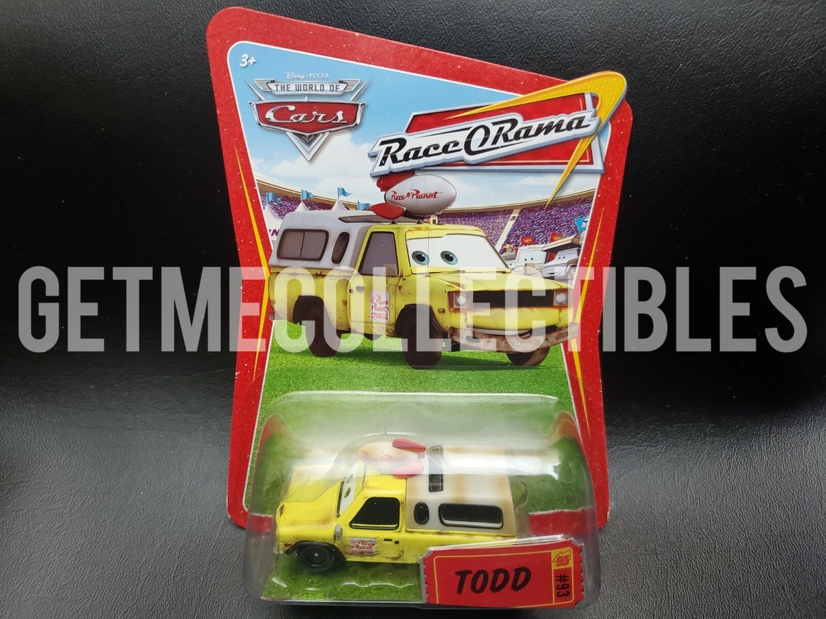 DISNEY PIXAR CARS TODD PIZZA PLANET ROR SAVE 6% GMC | eBay