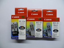 Testina di stampa Canon BC-21e + 2 cartucce BCI-21 C BK BC-21