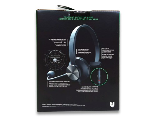 π Razer Tetra Streaming Lightweight Headset for PC, Xbox, PS4, Nintendo Switch - Picture 3 of 12